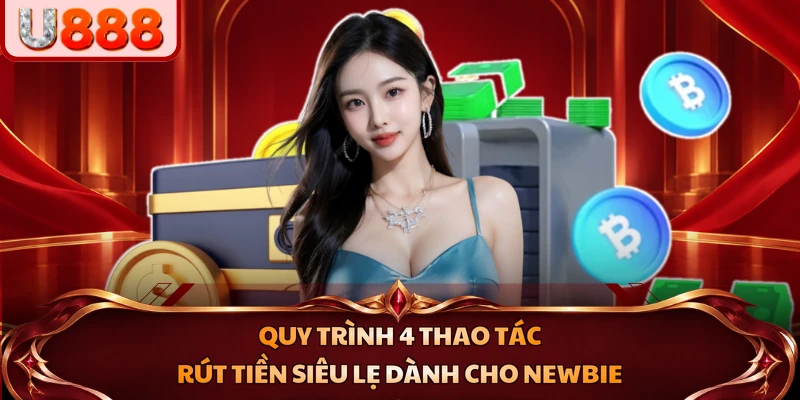 Quy trình 4 thao tác rút tiền siêu lẹ dành cho newbie