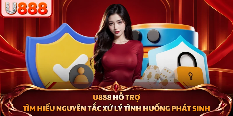 U888 hỗ trợ tìm hiểu nguyên tắc xử lý tình huống phát sinh